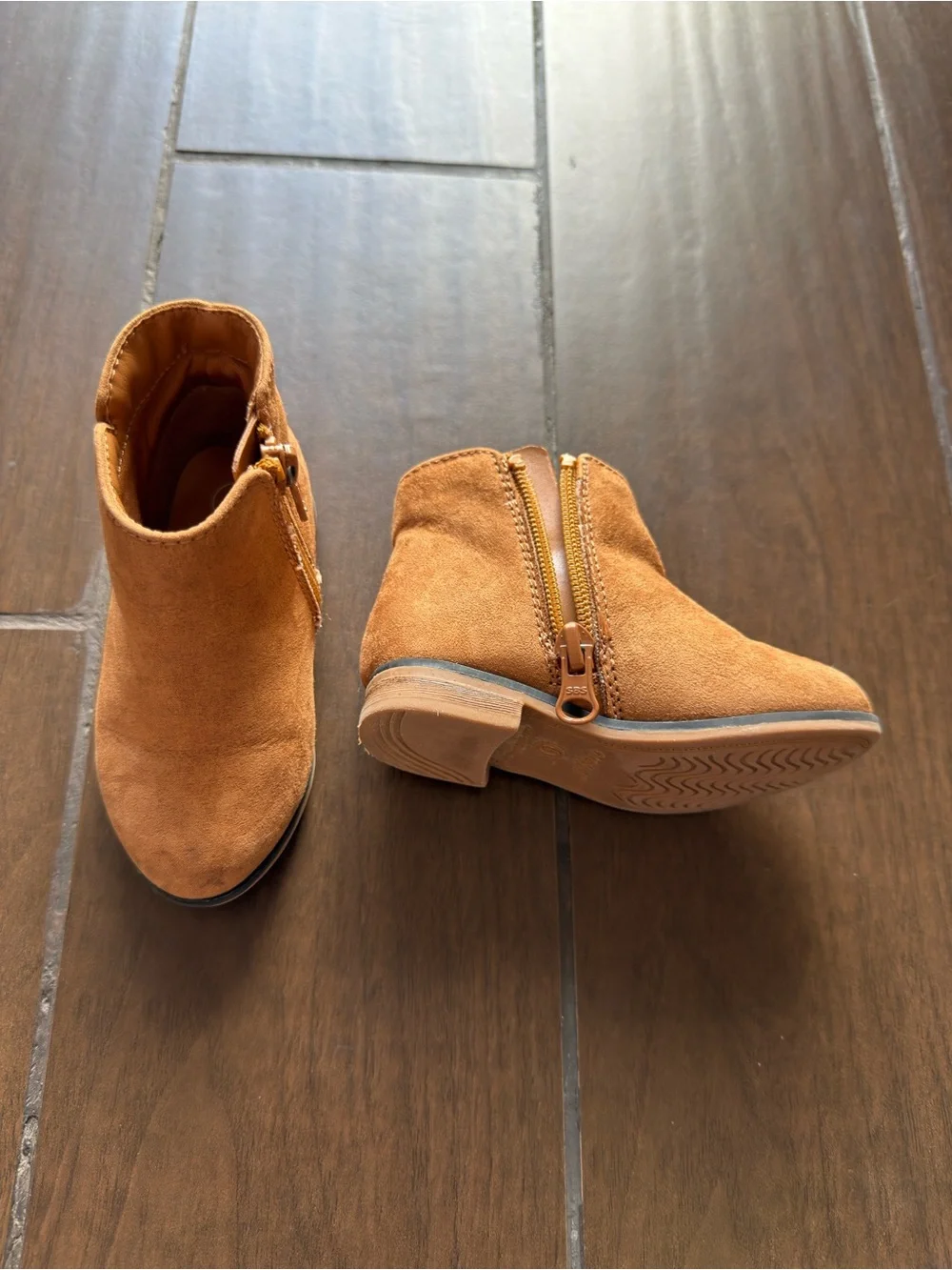 Cat & Jack Kids Tan Ankle Boots